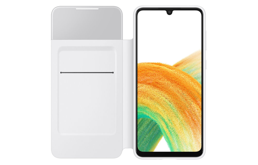 S View Wallet hoesje - Wit voor Samsung Galaxy A33