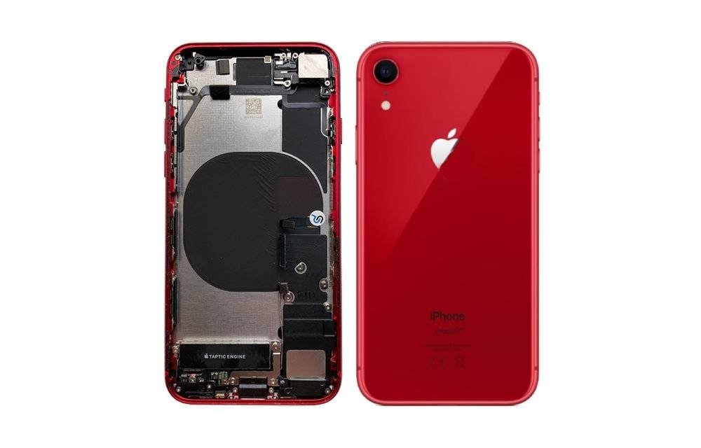 Behuizing volledig gemonteerd - EU (A grade) - Rood voor iPhone 8
