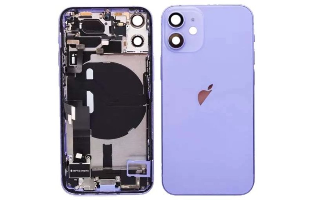 Behuizing volledig gemonteerd - EU (A grade) - Paars voor iPhone 12