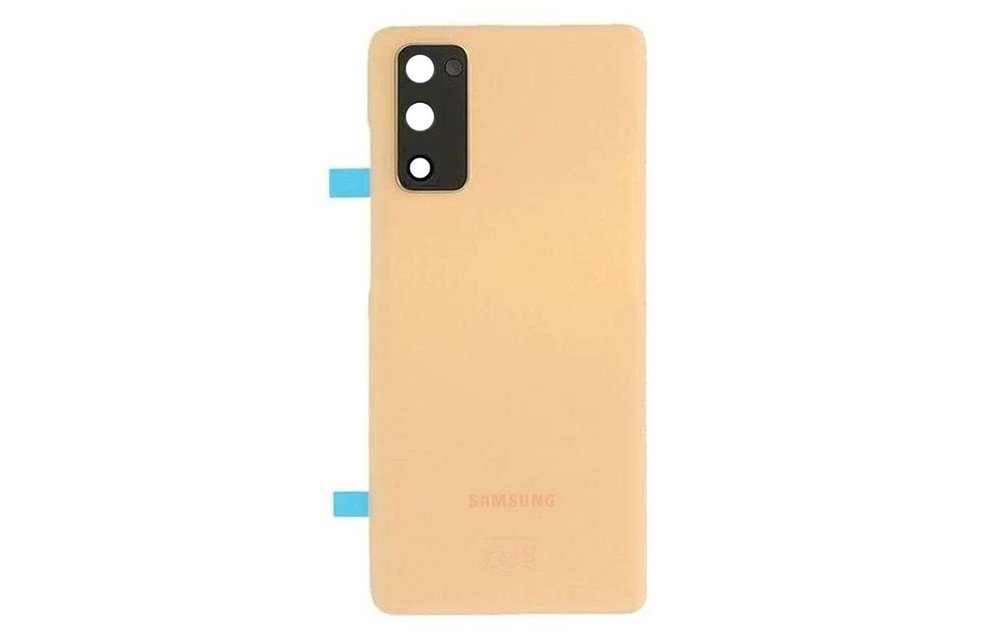 Achterkant - Oranje voor Samsung Galaxy S20 FE 4G
