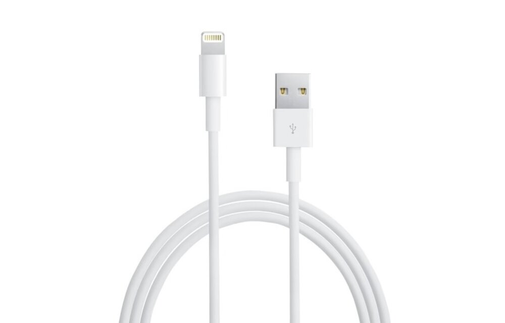 USB to lightning cable - 1 meterer - bulk for Apple