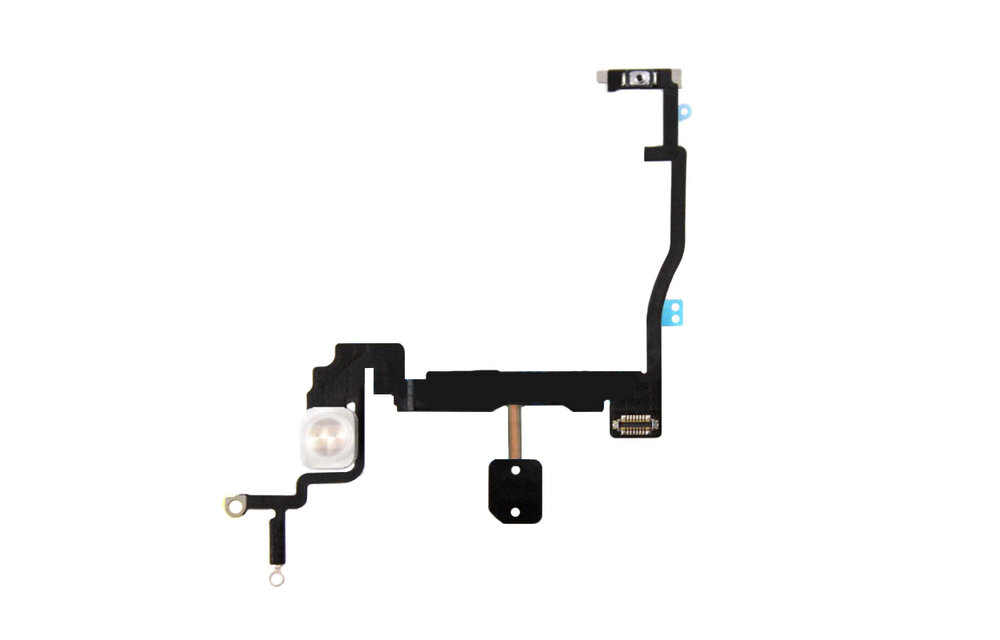 Aan/uit knoppen + flitser kabel voor iPhone 11 Pro