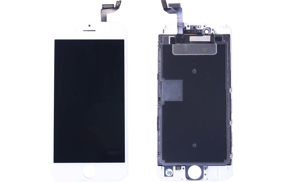 REFURBISHED: LCD scherm - Wit voor iPhone 6S