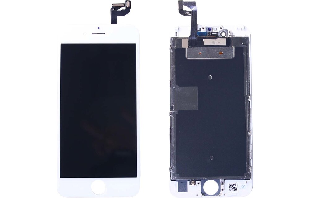 Compatible: LCD scherm - Wit voor iPhone 6S