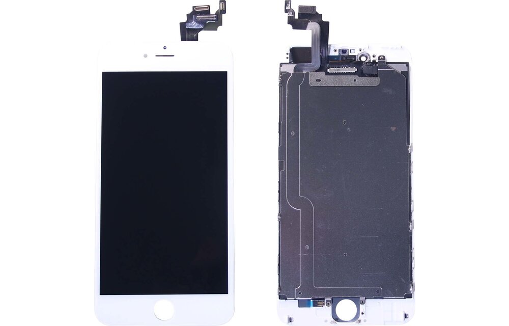 Compatible: LCD scherm - Wit voor iPhone 6 Plus
