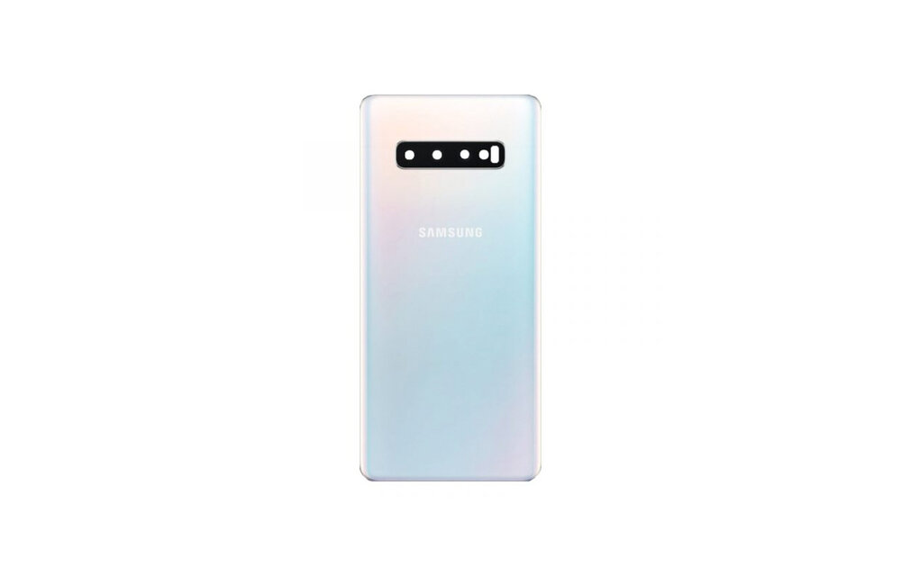 Achterkant - Prism Wit voor Samsung Galaxy S10 Plus