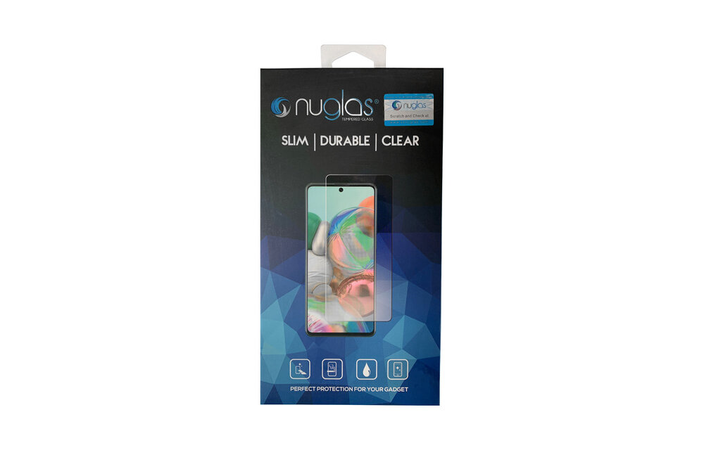 NuGlas: glazen screenprotector (2.5D - single pack) voor Samsung Galaxy A71