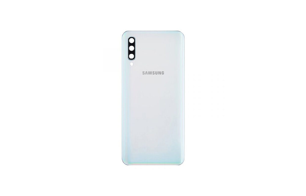 Achterkant - Wit voor Samsung Galaxy A50