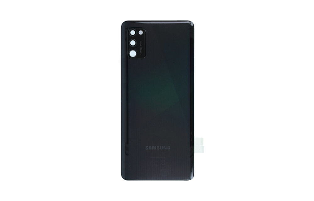 Achterkant (Service pack) - Zwart voor Samsung Galaxy A41 SM-A415