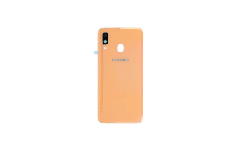 Achterkant (Service pack) - coral voor Samsung Galaxy A40 SM-A405 / GH82-19406D