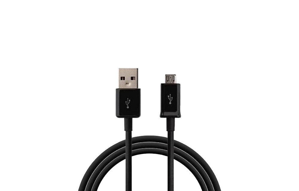 Micro-USB kabel - 1.2 meter - Zwart voor Samsung Galaxy