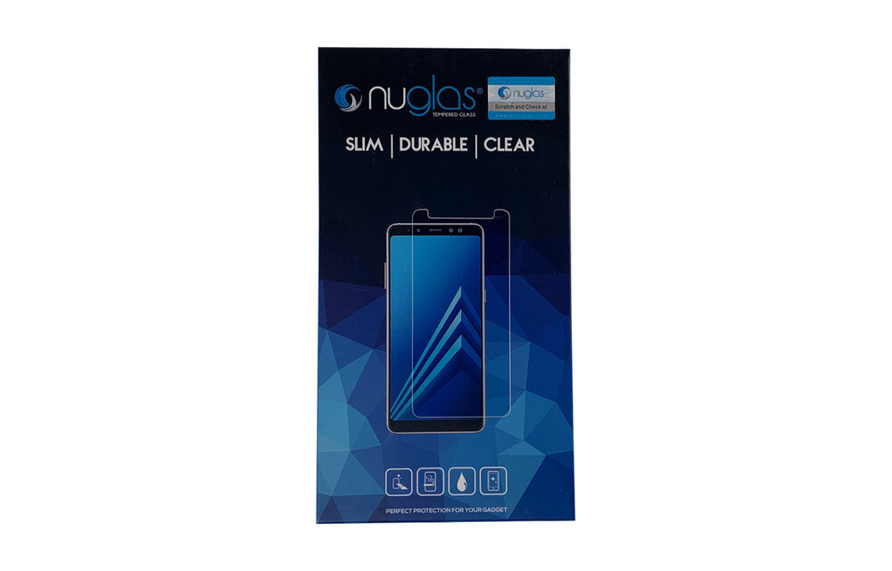 NuGlas: glazen screenprotector (2.5D - single pack) voor Nokia 7 Plus