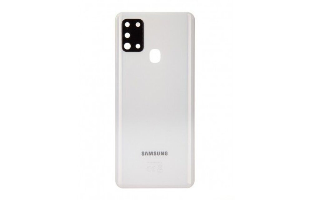 Achterkant - Wit voor Samsung Galaxy A21s