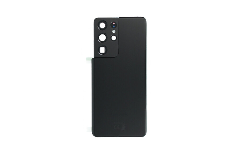 Achterkant - Zwart voor Samsung Galaxy S21 Ultra