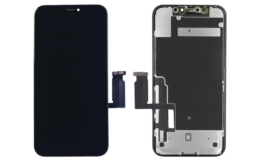 REFURBISHED: LCD scherm (Toshiba/Sharp C11/F7C/DKH) - Zwart voor iPhone 11