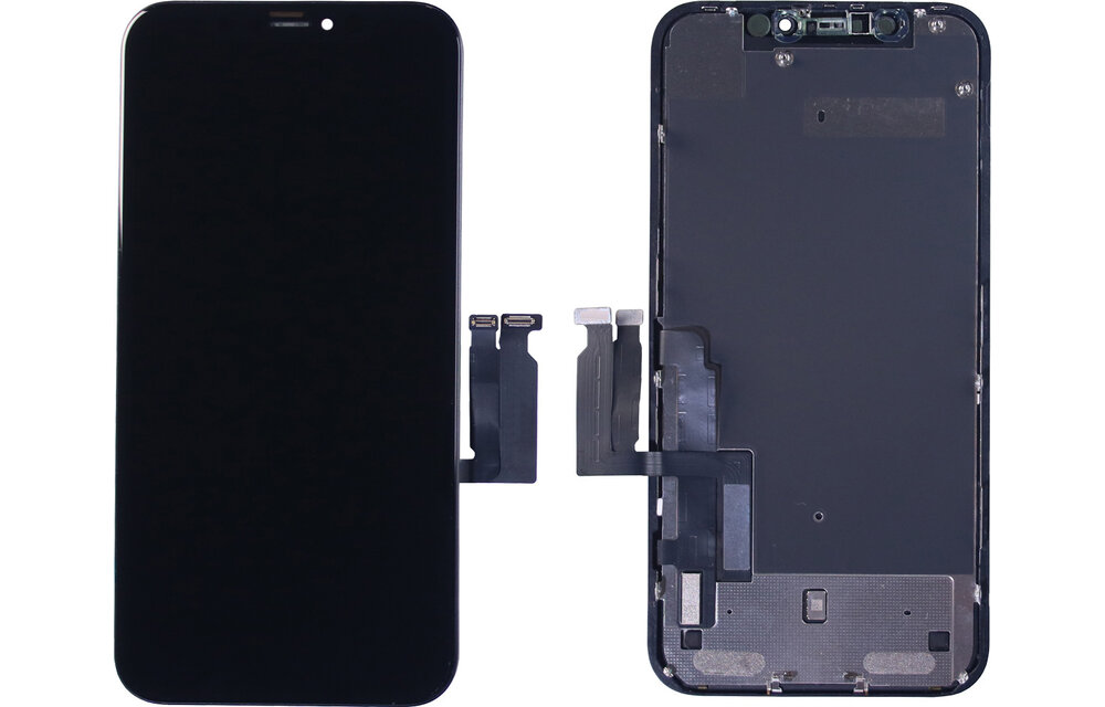 PULLED: LCD scherm (Toshiba/Sharp C11/F7C/DKH) - Zwart voor iPhone XR