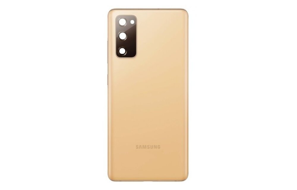 Achterkant - Oranje voor Samsung Galaxy S20 FE 5G