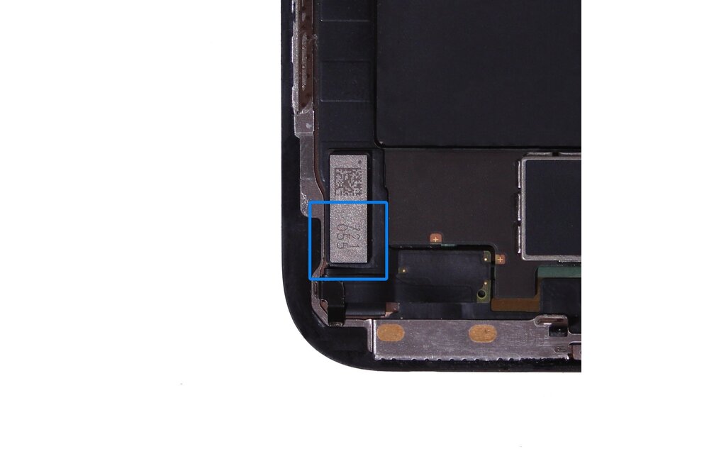 PULLED: OLED scherm - Zwart - 6 delige code voor iPhone XS