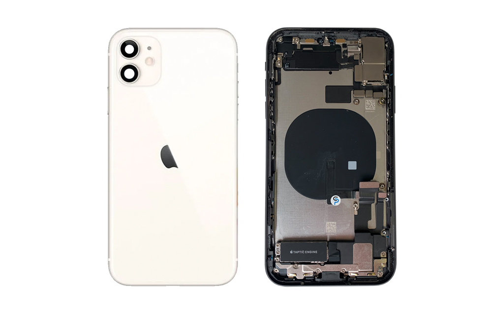Behuizing volledig gemonteerd - EU (A grade) - Wit voor iPhone 11
