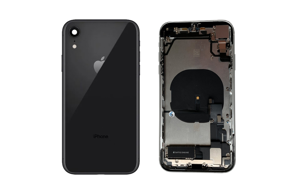 Behuizing volledig gemonteerd - EU (A grade) - Zwart voor iPhone XR