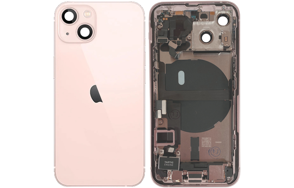 Behuizing volledig gemonteerd - EU (A grade) - Roze voor iPhone 13 Mini