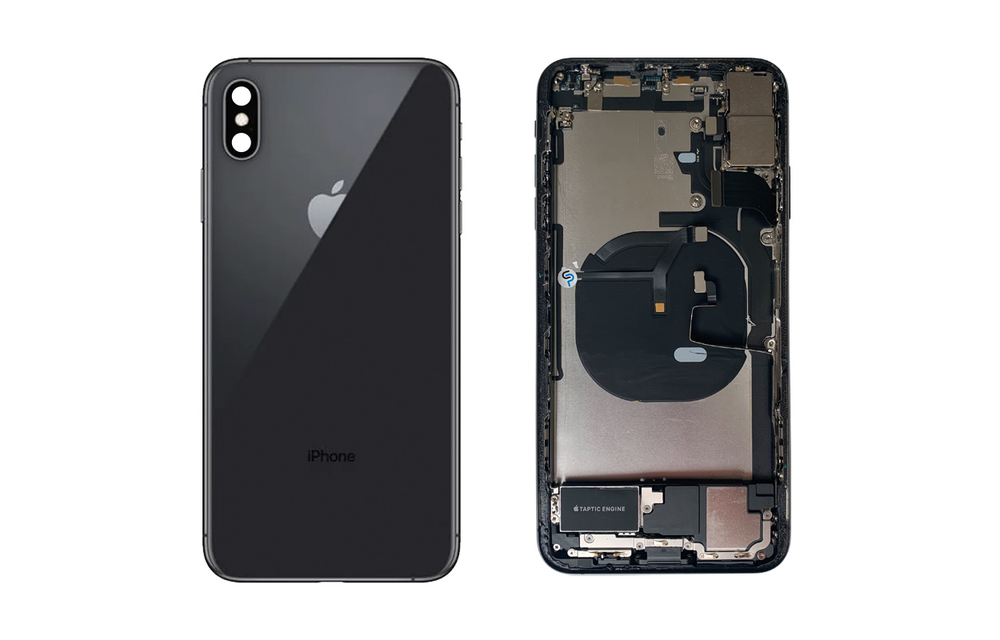Behuizing volledig gemonteerd - EU (A grade) - Zwart voor iPhone XS Max