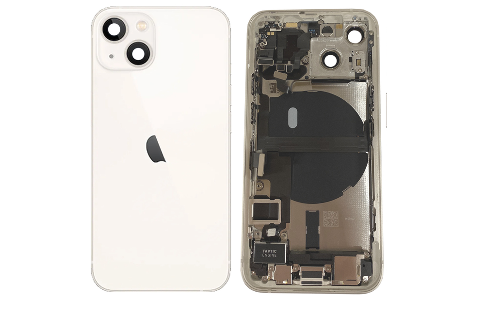 Behuizing volledig gemonteerd - EU (A grade) - Wit voor iPhone 13 Mini