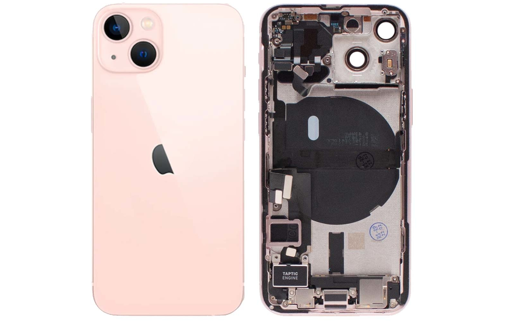 Behuizing volledig gemonteerd - EU (A grade) - Roze voor iPhone 13