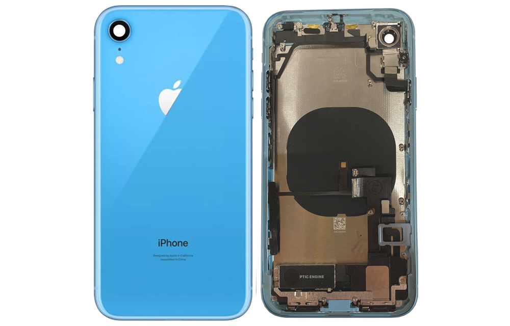 Behuizing volledig gemonteerd - EU (A grade) - Blauw voor iPhone XR