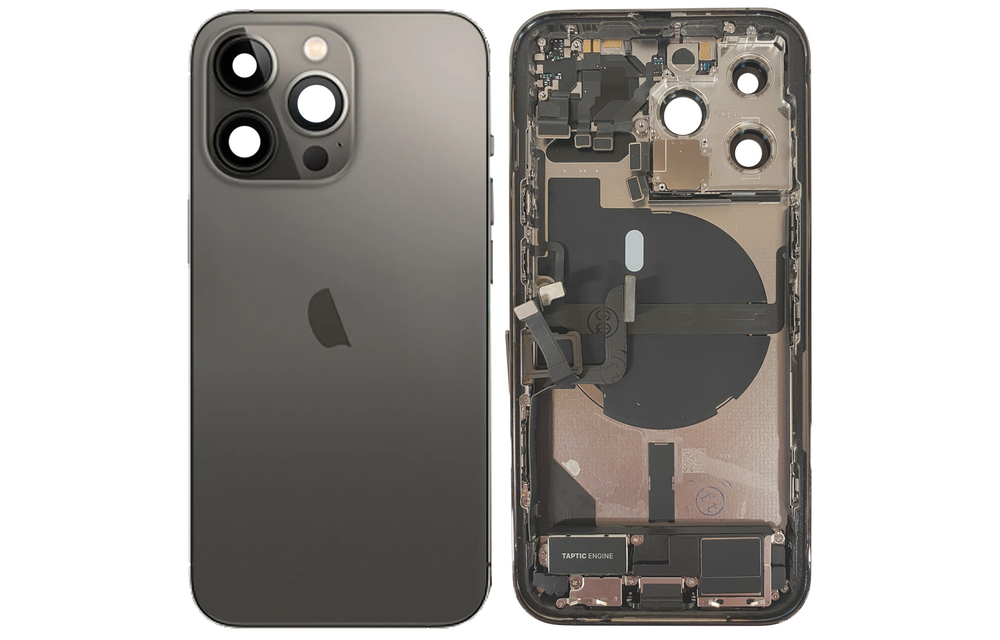 Behuizing volledig gemonteerd - EU (A grade) - Zwart voor iPhone 13 Pro