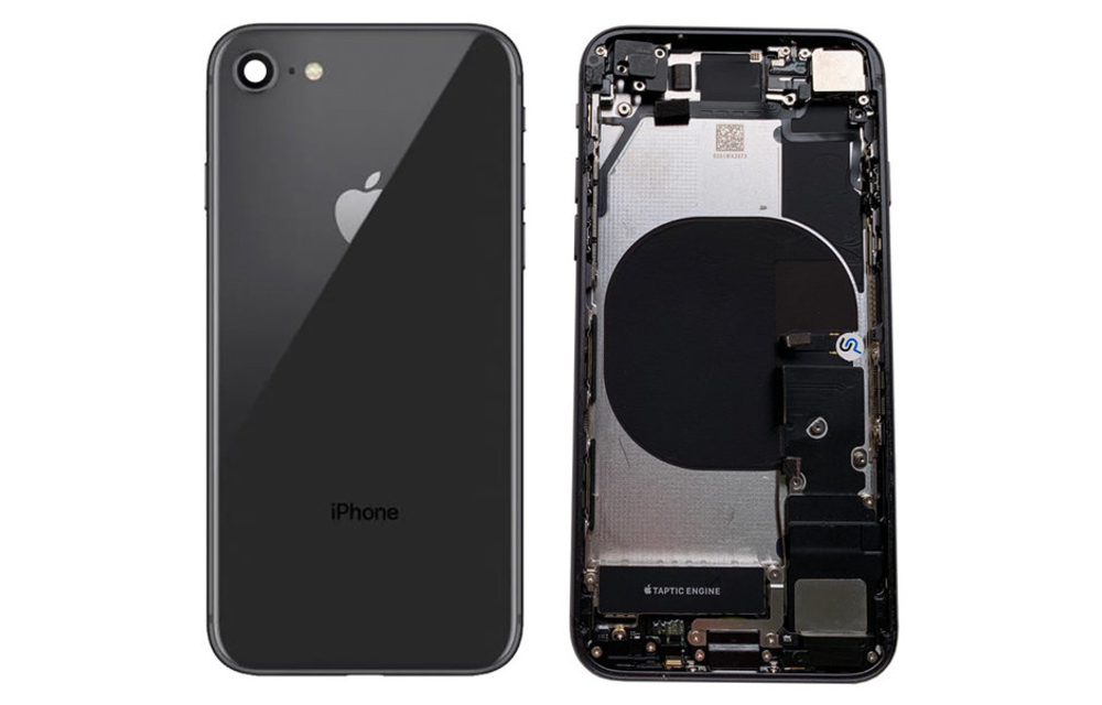 Behuizing volledig gemonteerd - EU (A grade) - Zwart voor iPhone 8