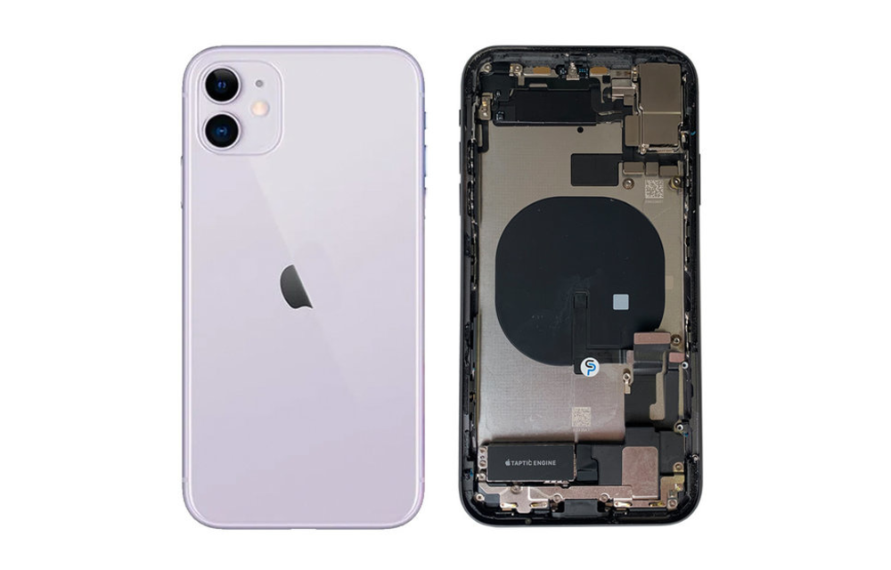 Behuizing volledig gemonteerd - EU (A grade) - Paars voor iPhone 11