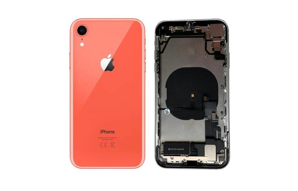 Behuizing volledig gemonteerd - EU (A grade) - Oranje voor iPhone XR