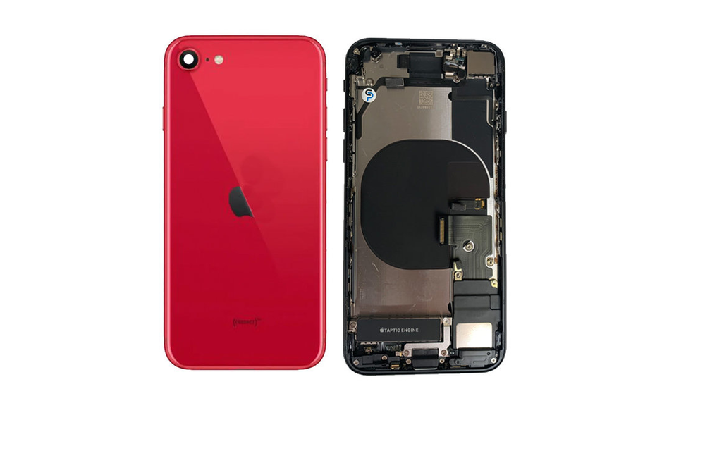 Behuizing volledig gemonteerd - US (A grade) - Rood voor iPhone XR
