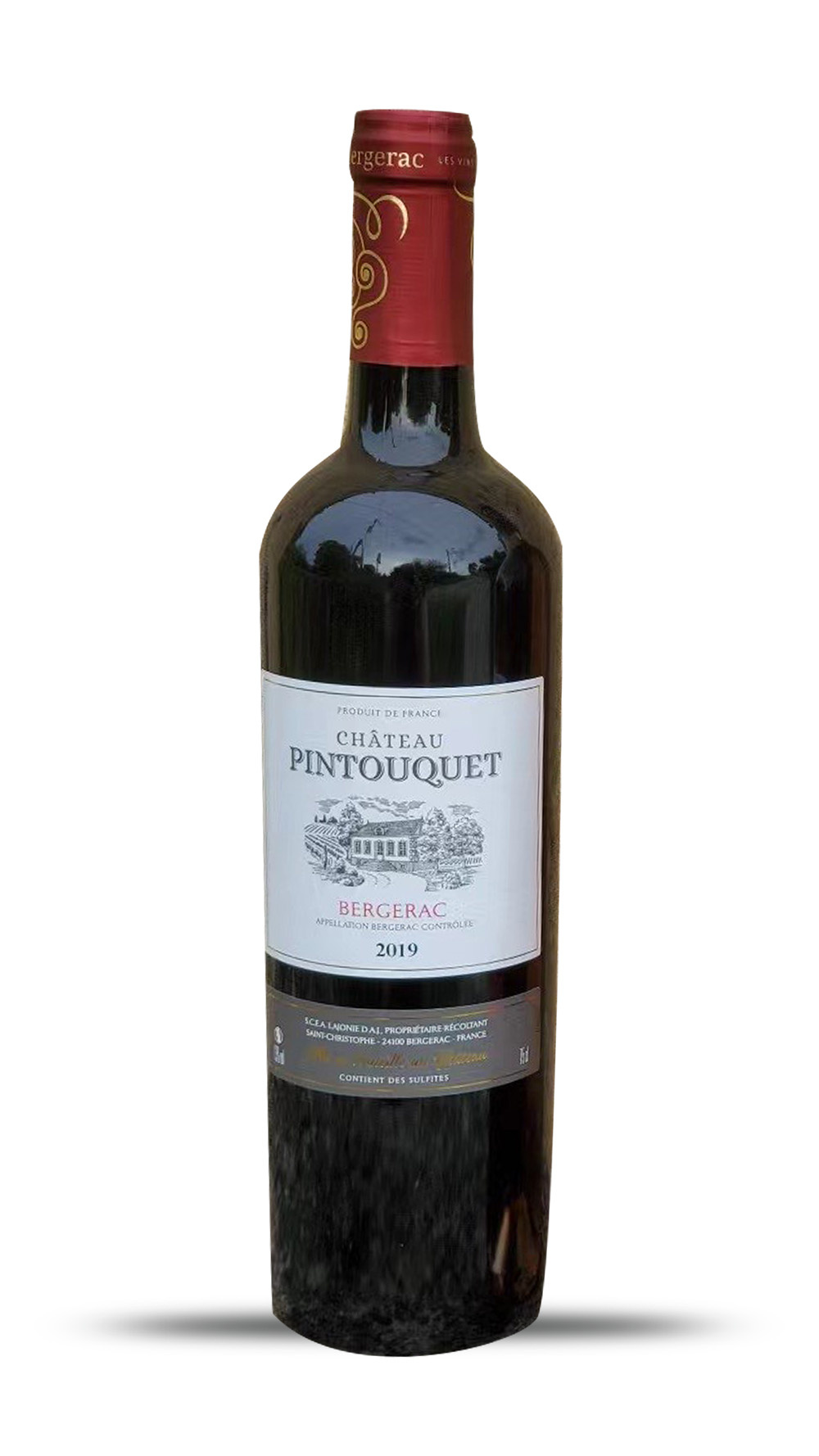 Château Pintouquet AOP Bergerac rouge 2019-1