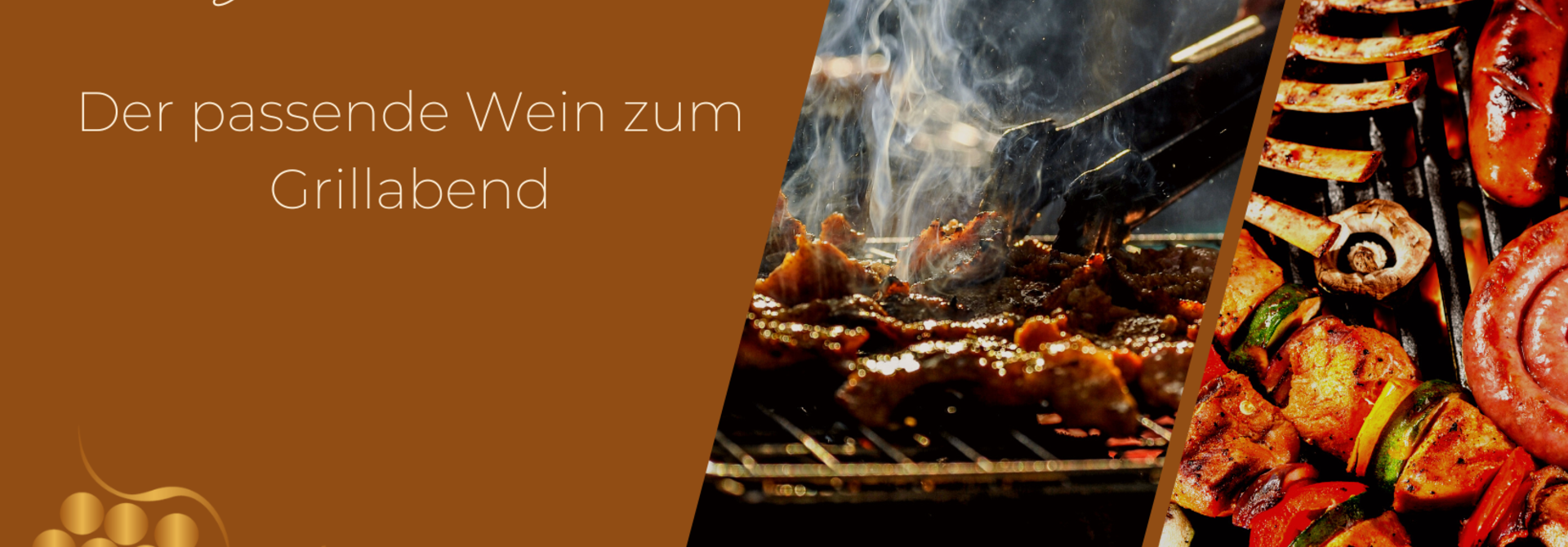 Grillen und Wein