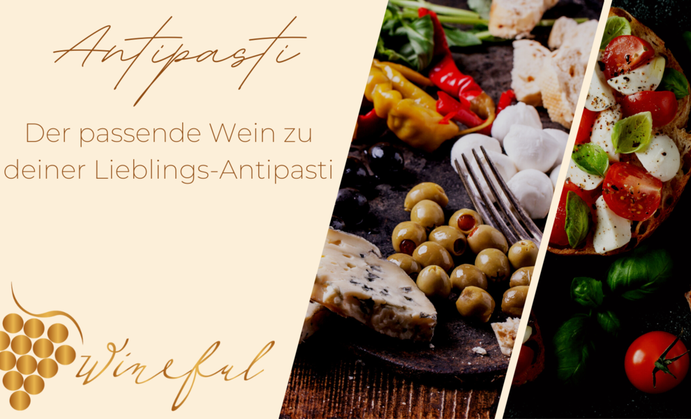 Antipasti und Wein