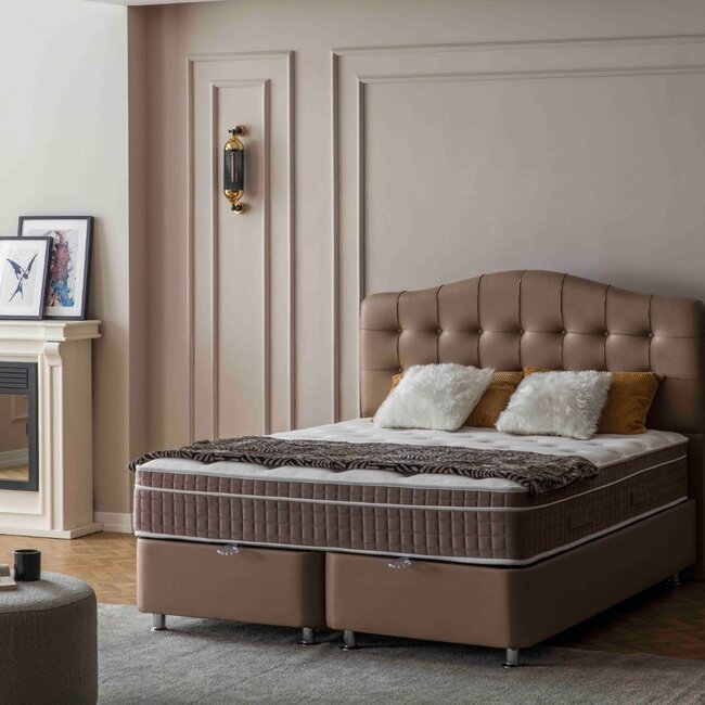 Paris Opberg - Kunstleer Beige