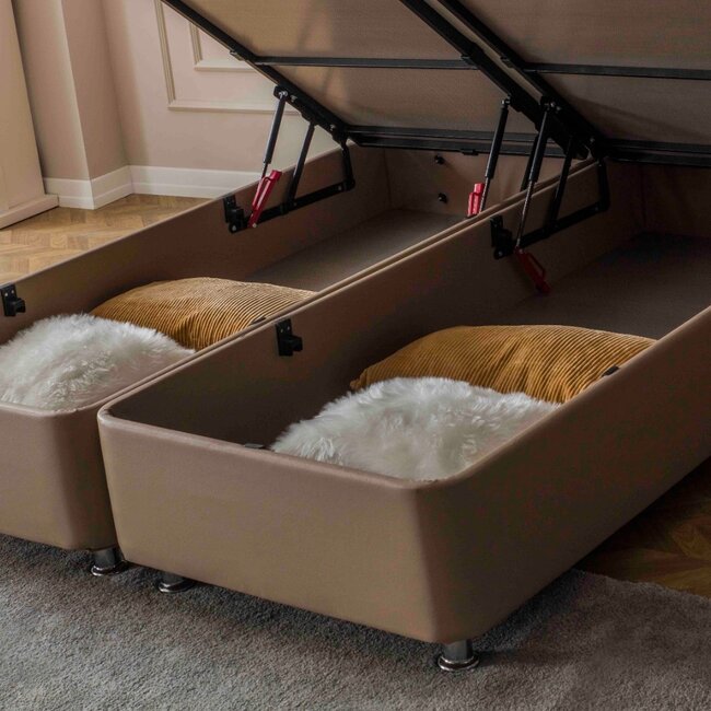 Paris Opberg - Kunstleer Beige