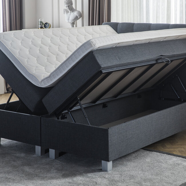 Boxspring met Opbergruimte - Big Storage