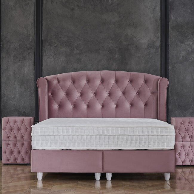 Boxspring met Opbergruimte - Duo New York