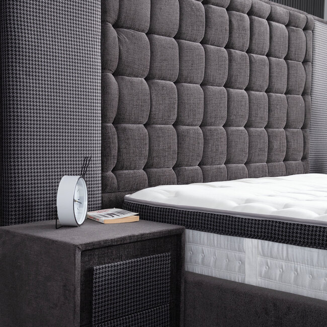 Boxspring met Opbergruimte - Bamboobedd