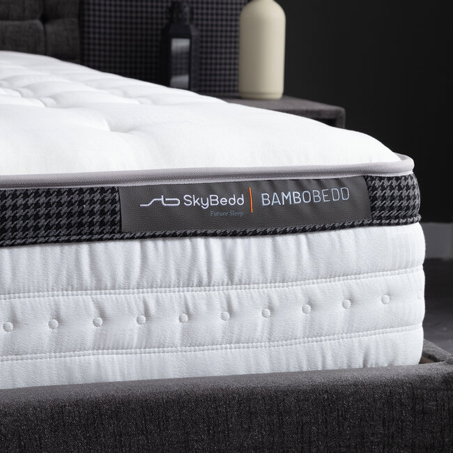 Boxspring met Opbergruimte - Bamboobedd