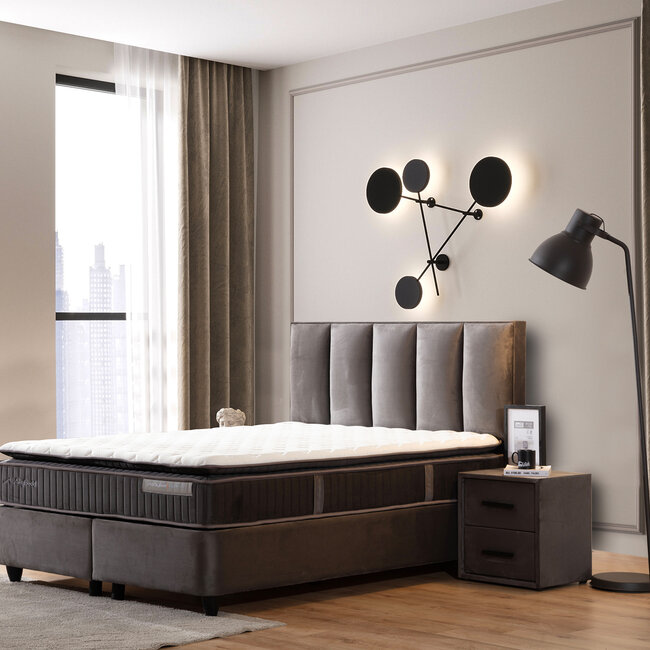 Boxspring met Opbergruimte - Birdybedd