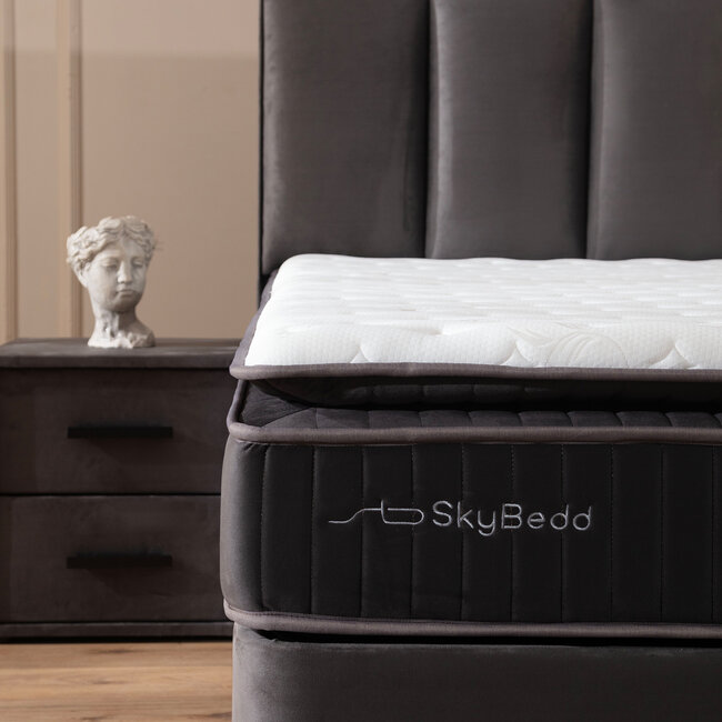 Boxspring met Opbergruimte - Birdybedd