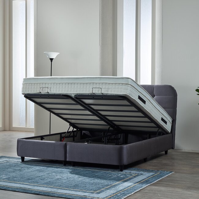 Boxspring met Opbergruimte - Rondo