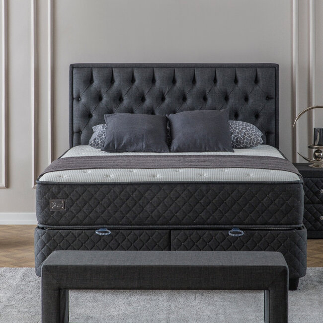 Boxspring met Opbergruimte - Monaco