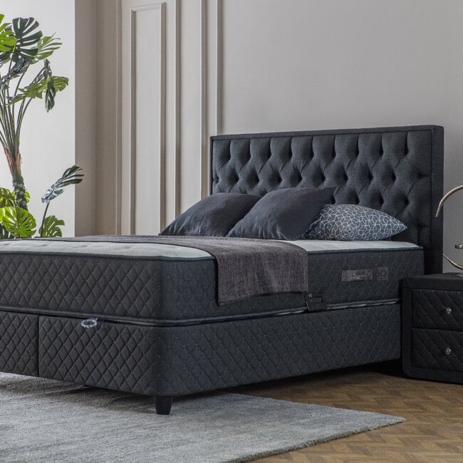 Boxspring met Opbergruimte - Monaco