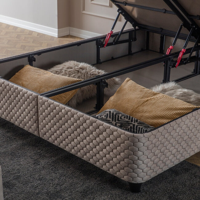 Boxspring met Opbergruimte - Monte Carlo