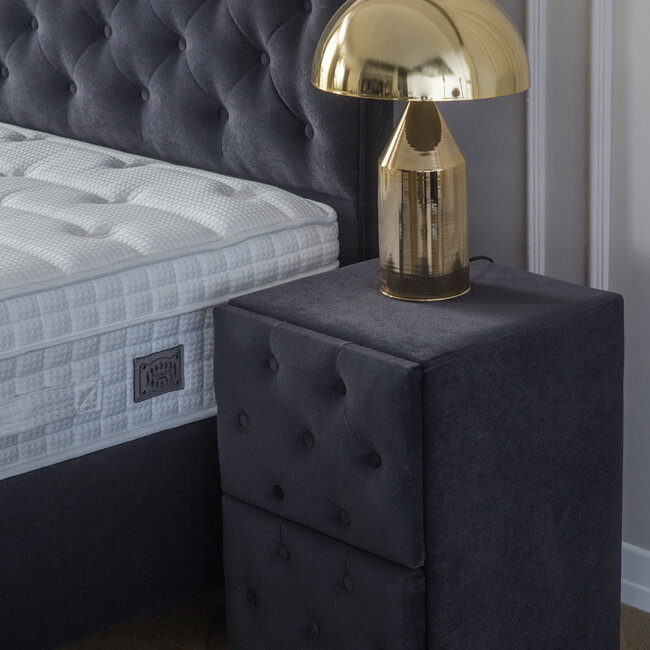 Boxspring met Opbergruimte - Ashley Velvet